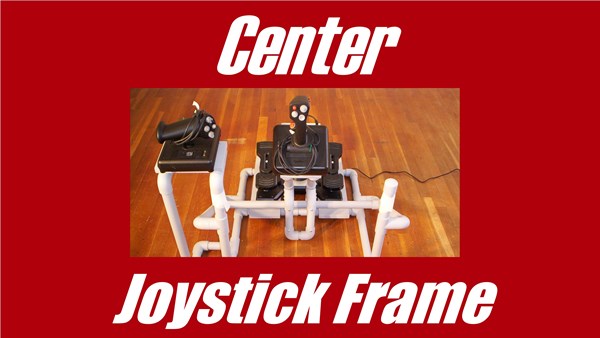 DIY Center Joystick Frame