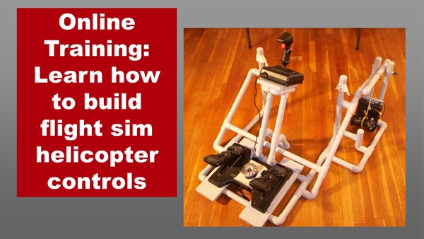 Helicopter Sim Build A Collective For Your Simulator - Diy Helicopter Flight Sim Controls