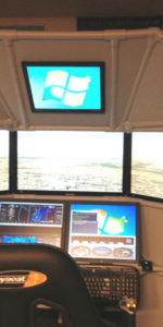 Six Screen Home Flight Simulator