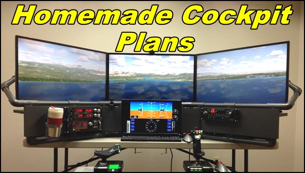 Homemade Cockpit Plans How To Order - Diy Home Flight Simulator Cockpit