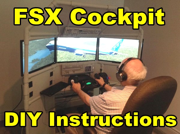 FSX cockpit DIY instructions