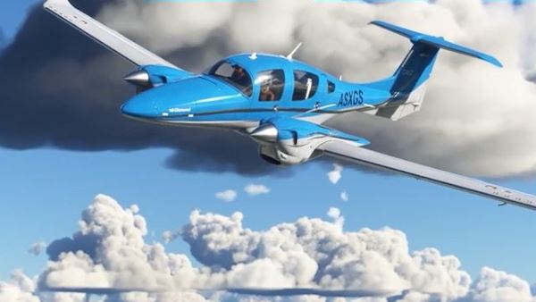 airplane in MS Flight Simulator 2020